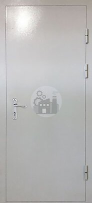 Металлическая дверь для котельной, окрас нитроэмаль-ДВ-889
