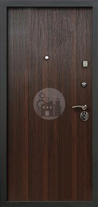 металлическая дверь, отделка ламинат - внутренняя часть двери ДВ-151