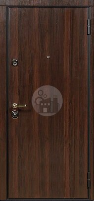 стальная входная дверь в квартиру, отделка ламинат-ДВ-780
